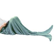  Mermaid Fish Tail Fur & knitted sofa throws for girls